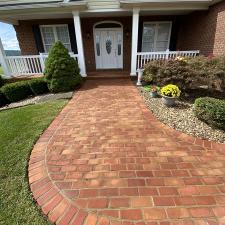 House, Deck, Patio, and Sidewalk pressure washing in Daleville, VA 2